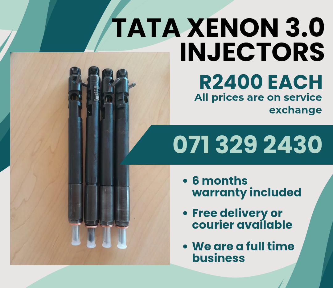 TATA XENON 3.0 INJECTORS FOR SALE WITH WARRANTY - Private Seller
