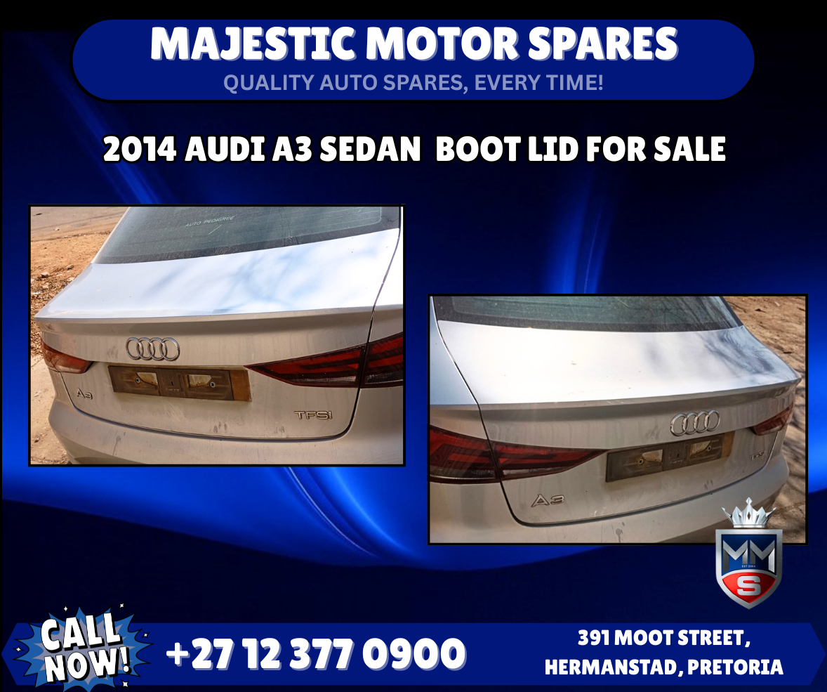 2014 Audi A3 Sedan Boot Lid for Sale - Private Seller 2014 Audi A3 Sedan Boot Lid for Sale - Private Seller