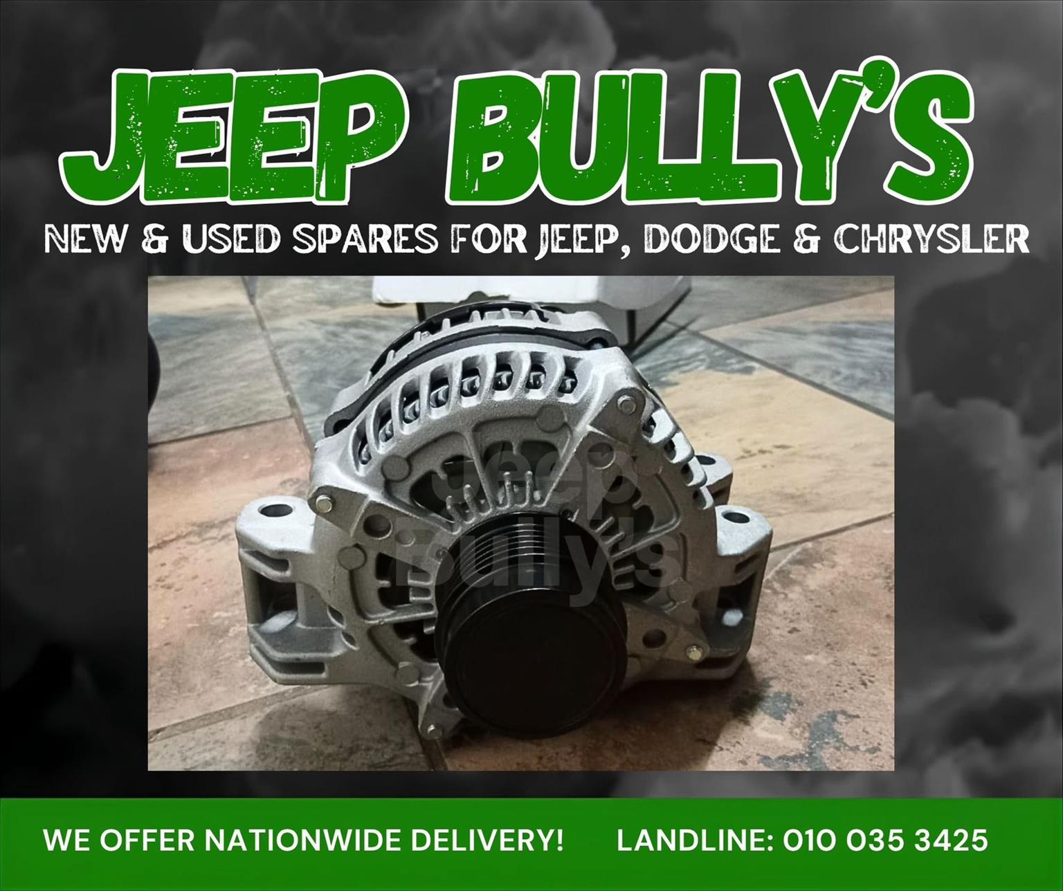 Jeep Grand Cherokee Wk2 3.6 Alternators. Brand New Stock Just Landed. - Private Seller Jeep Grand Cherokee Wk2 3.6 Alternators. Brand New Stock Just Landed. - Private Seller