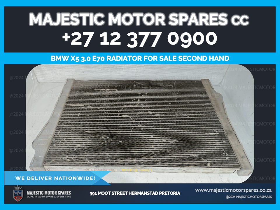 bmw x5 3.0 e70 radiator for sale – high-quality second-hand radiator for bmw x5 - Private Seller bmw x5 3.0 e70 radiator for sale – high-quality second-hand radiator for bmw x5 - Private Seller