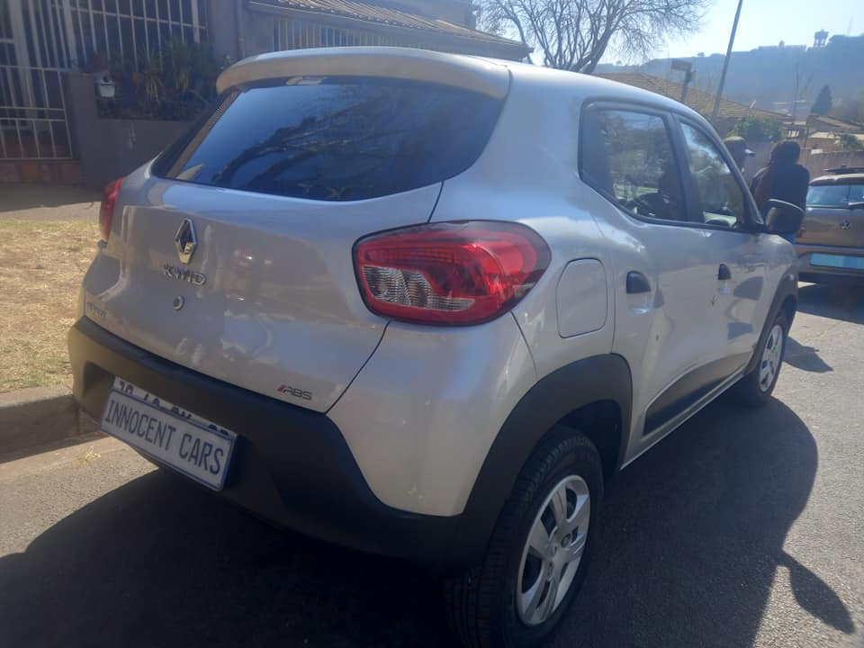 2019 RENAULT KWID 1.0 ENGINE PETROL, MANUAL, 56000KMS  SILVER COLOR