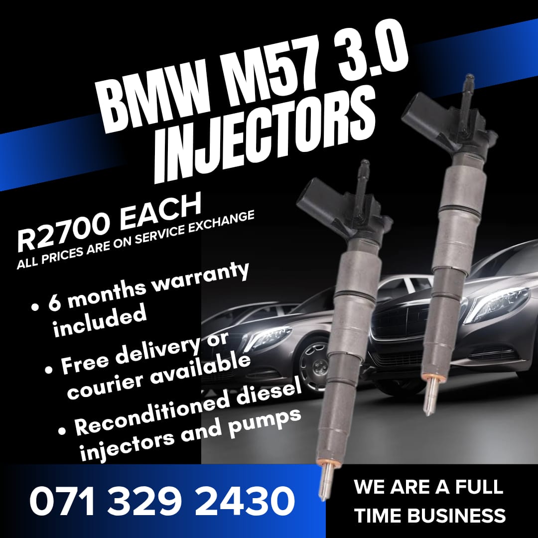 BMW M57 INJECTORS FOR SALE WITH WARRANTY - Private Seller BMW M57 INJECTORS FOR SALE WITH WARRANTY - Private Seller