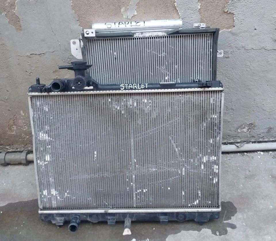 Toyota Starlet radiator and condenser - Private Seller Toyota Starlet radiator and condenser - Private Seller