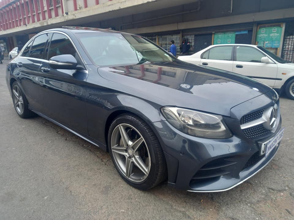 2015 MERCEDES BENZ C250 BLUETEC PETROL, AUTOMATIC, GREY COLOUR, MILEAGE