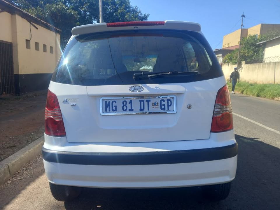 2007 Hyundai Atos Prime 1.1 Petrol, Manual, White, 115000kms