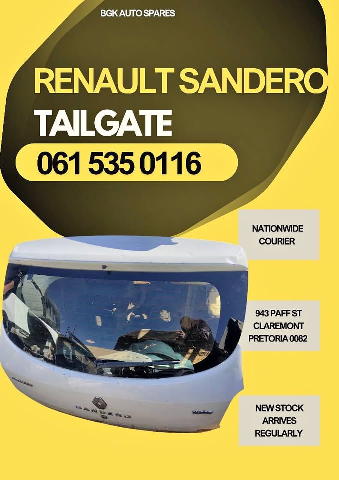 Renault Sandero tailgate - Private Seller Renault Sandero tailgate - Private Seller
