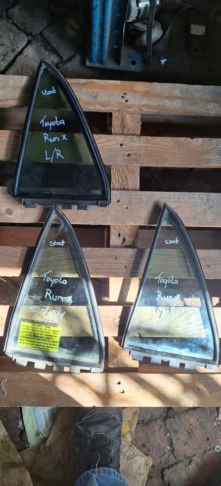 Toyota runx side windows available - Private Seller Toyota runx side windows available - Private Seller