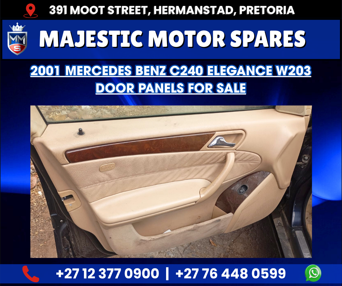 2001 Mercedes-Benz C240 Elegance W203 Door Panels – Used for Sale - Private Seller 2001 Mercedes-Benz C240 Elegance W203 Door Panels – Used for Sale - Private Seller