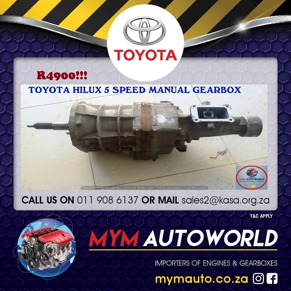 MYM IMPORTERS OF USED TOYOTA GEARBOXES - Private Seller MYM IMPORTERS OF USED TOYOTA GEARBOXES - Private Seller