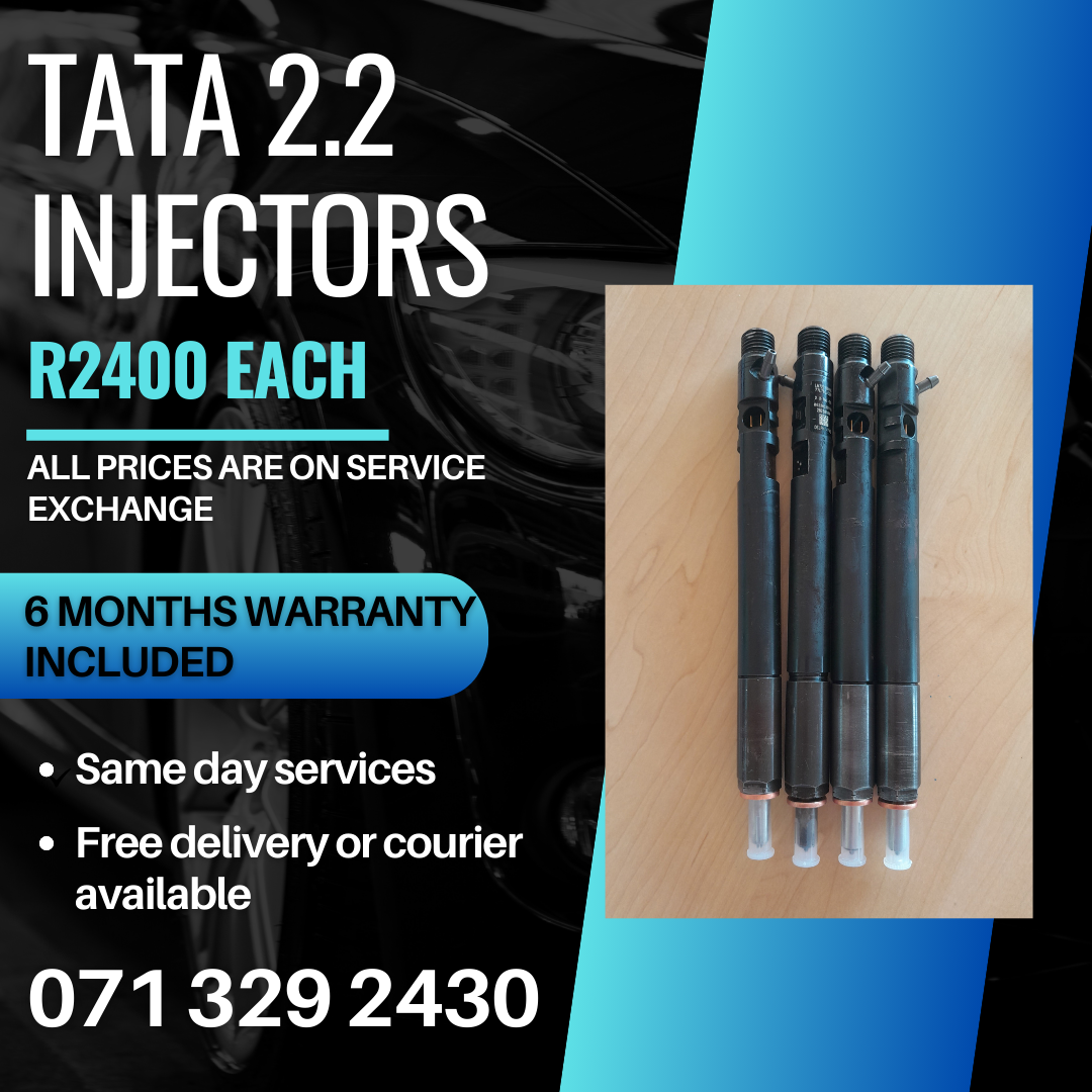 TATA XENON 2.2 INJECTORS FOR SALE WITH WARRANTY ON - Private Seller TATA XENON 2.2 INJECTORS FOR SALE WITH WARRANTY ON - Private Seller