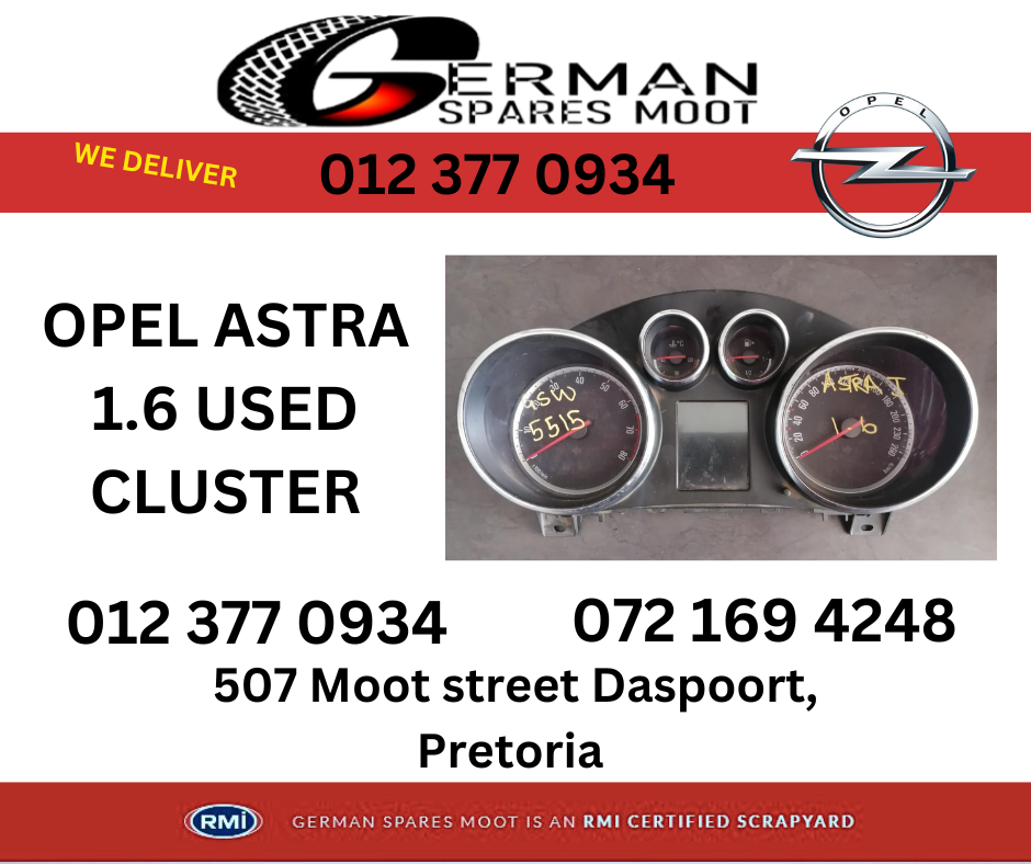 Opel Astra J Used Cluster - Private Seller