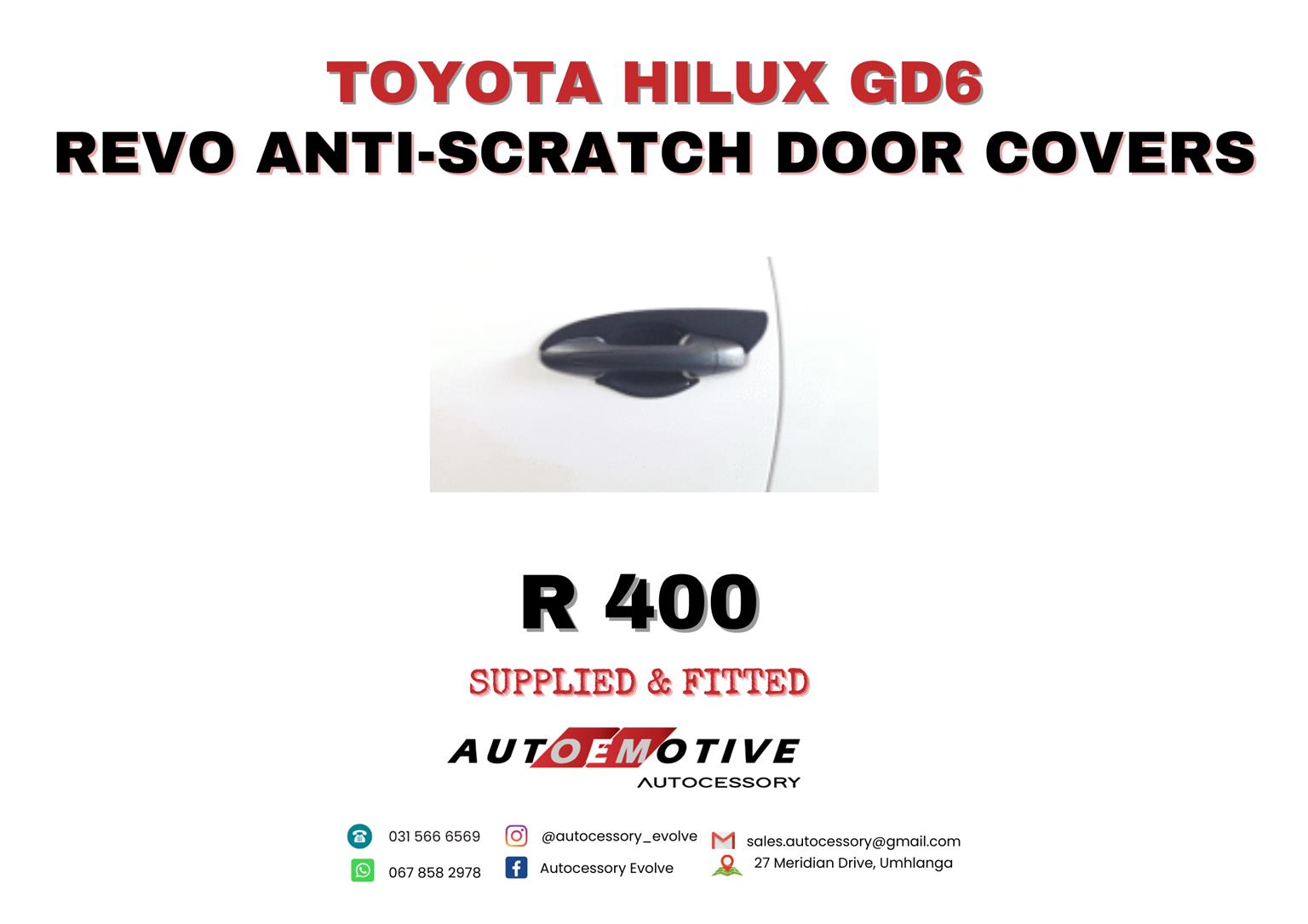 Toyota Hilux Revo Anti-Scratch Door Covers - Private Seller Toyota Hilux Revo Anti-Scratch Door Covers - Private Seller