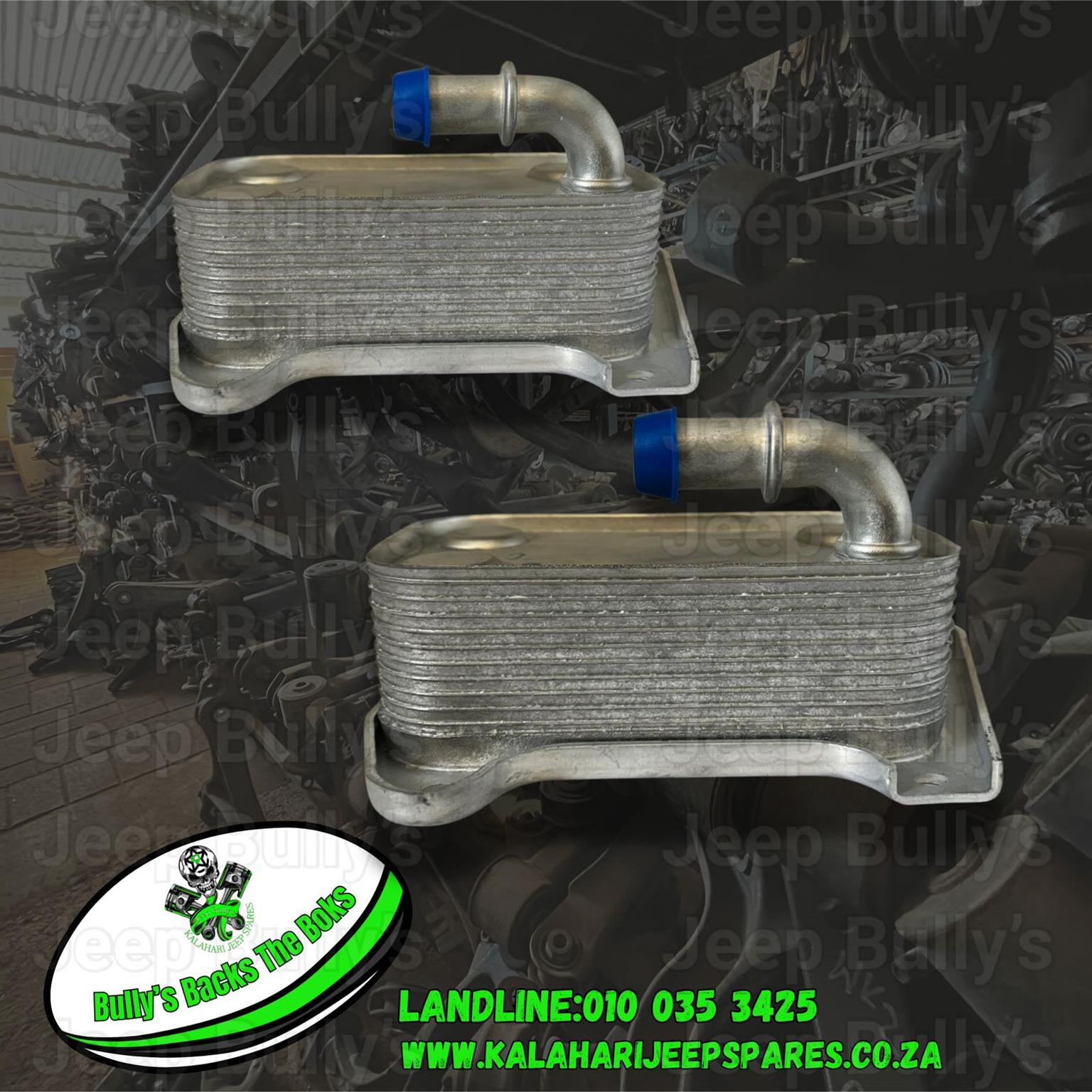 Jeep Cherokee KJ 2.8 CRD Oil Coolers For Sale At Jeep Bully’s - Private Seller Jeep Cherokee KJ 2.8 CRD Oil Coolers For Sale At Jeep Bully’s - Private Seller