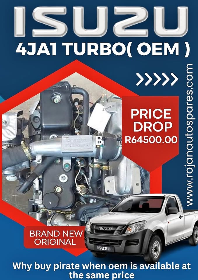 PRICE DROP ALERT!!! ISUZU 4JA1 TURBO (OEM) - Private Seller PRICE DROP ALERT!!! ISUZU 4JA1 TURBO (OEM) - Private Seller