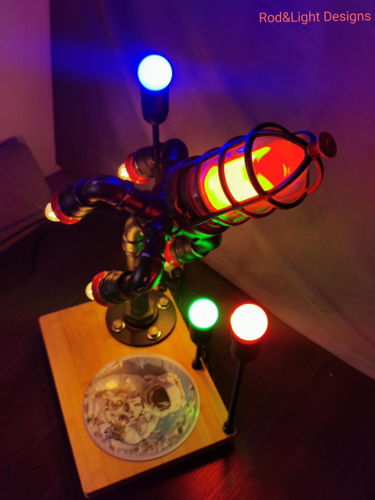 Rocket to the Stars Lamp (Handmade) Rocket to the Stars Lamp (Handmade)