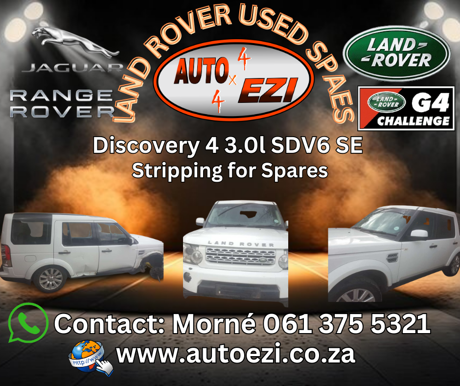 Discovery 4 3.0l SDV6 SE Stripping for Spares