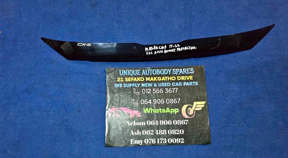 Mazda CX-5 Front Bumper Bonnet Shield Mazda CX-5 Front Bumper Bonnet Shield