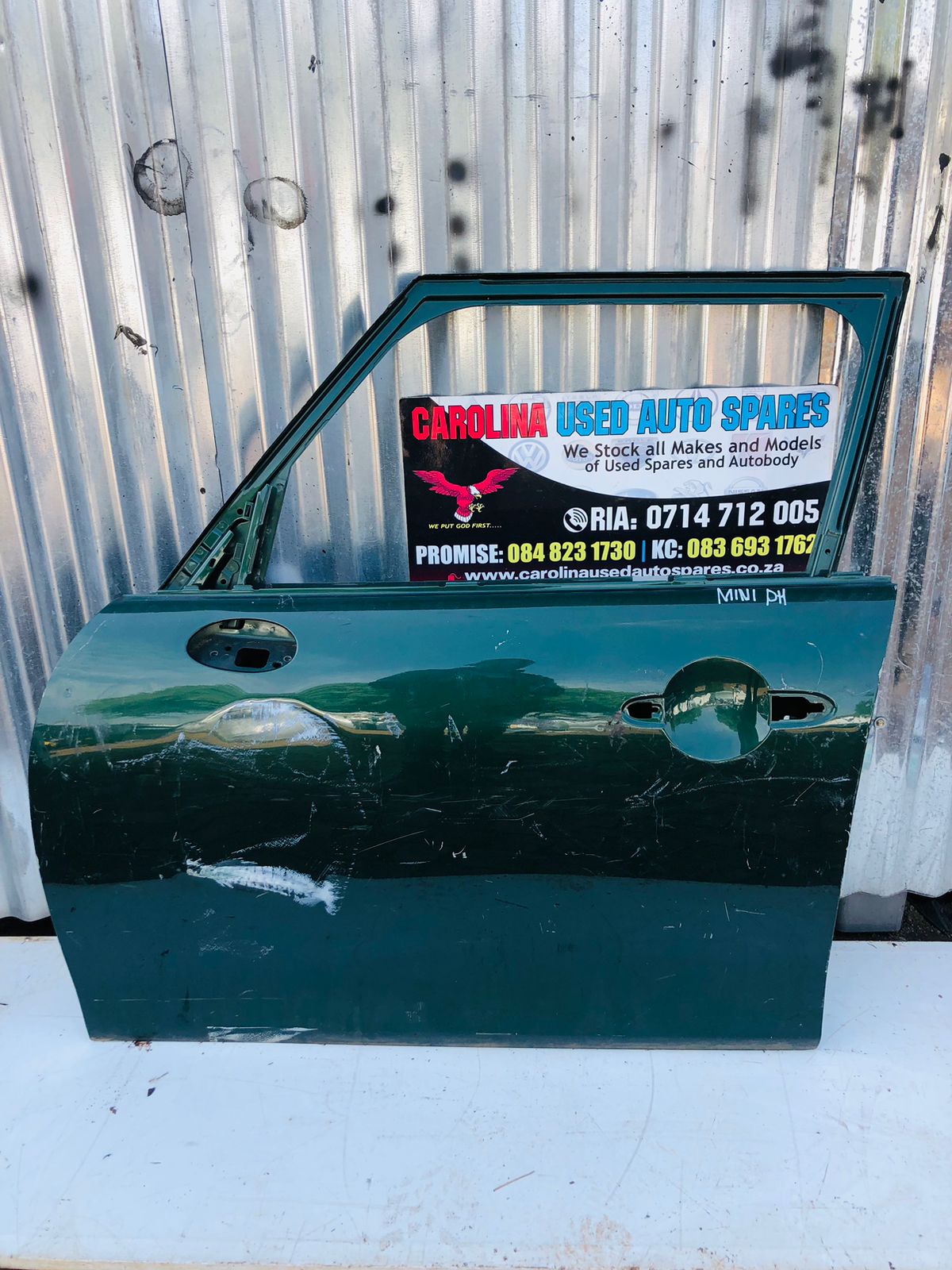 Mini Cooper Left side Front Door R56 - Private Seller Mini Cooper Left side Front Door R56 - Private Seller