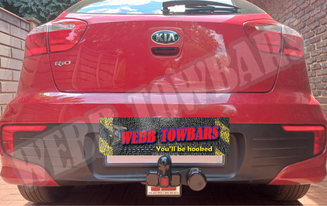 Kia Rio Hatchback Standard/Detachable Towbars - Private Seller Kia Rio Hatchback Standard/Detachable Towbars - Private Seller