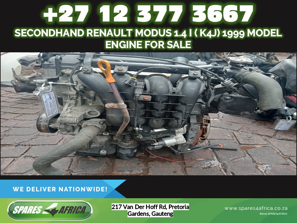 Reanult Modus 1.4i (K4J) 1999 model engine for sale - Private Seller Reanult Modus 1.4i (K4J) 1999 model engine for sale - Private Seller