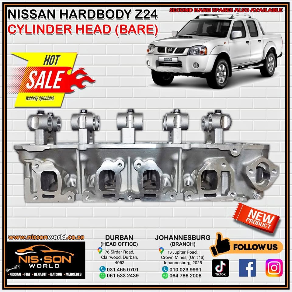 NISSAN HARDBODY Z24 CYLINDER HEAD (BARE) - Private Seller NISSAN HARDBODY Z24 CYLINDER HEAD (BARE) - Private Seller