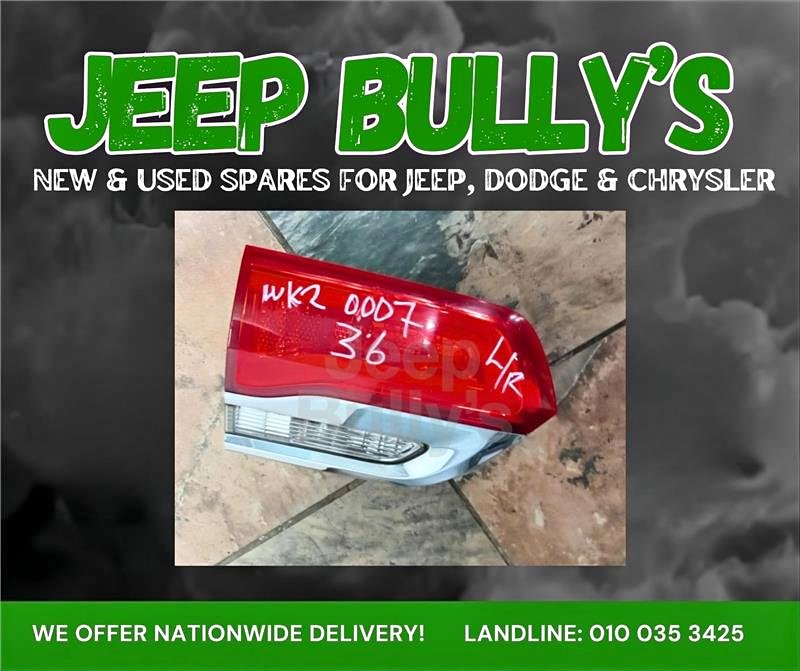 Jeep Grand Cherokee WK2 3.6 Tail light For Sale. Used - Private Seller Jeep Grand Cherokee WK2 3.6 Tail light For Sale. Used - Private Seller