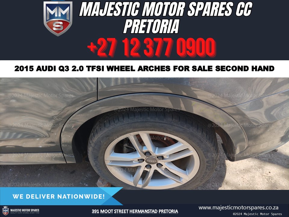 Audi Q3 2.0 TFSI wheel arch for sale Pretoria - Private Seller Audi Q3 2.0 TFSI wheel arch for sale Pretoria - Private Seller
