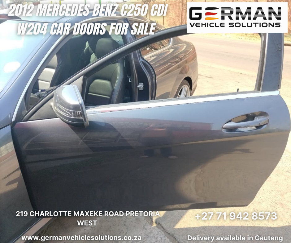 2012 Mercedes Benz c250 cdi w204 car doors for sale - Private Seller 2012 Mercedes Benz c250 cdi w204 car doors for sale - Private Seller