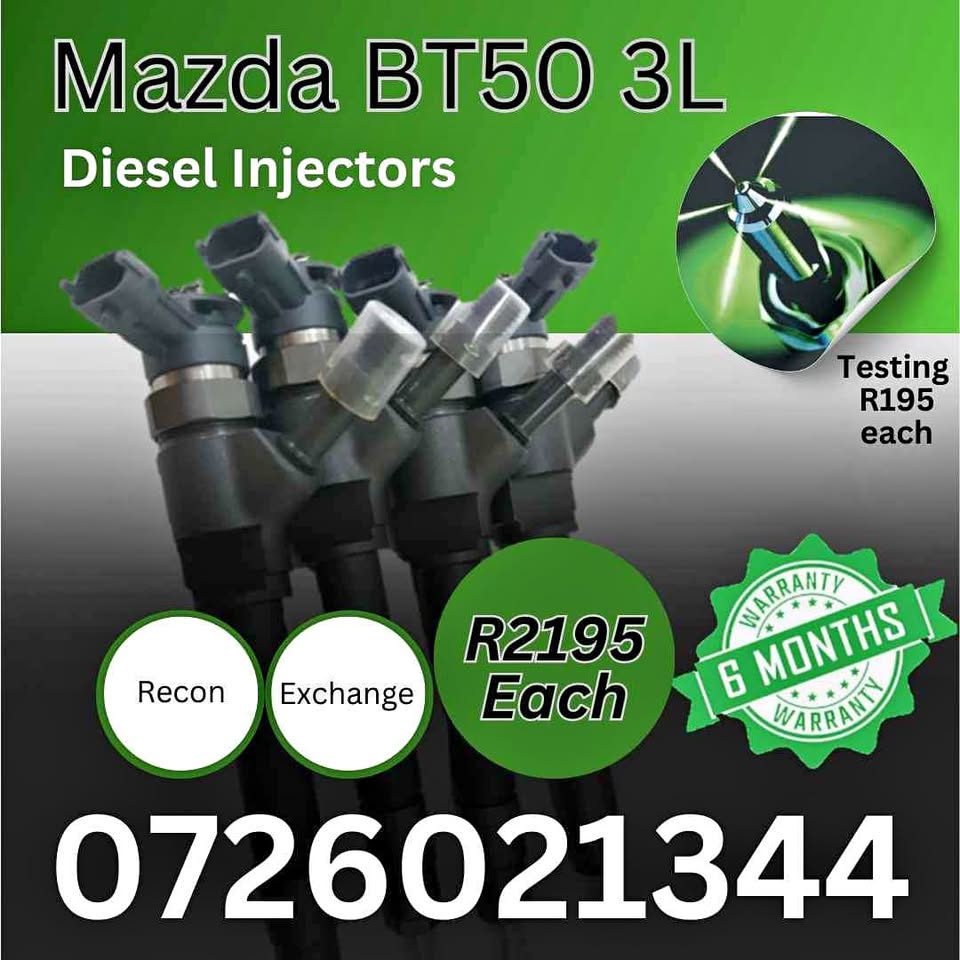 Mazda BT50 diesel injectors for sale on exchange or to recon your own