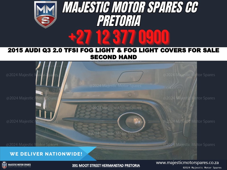 Audi Q3 2.0 TFSI fog light fog light covers for sale Pretoria Gauteng - Private Seller Audi Q3 2.0 TFSI fog light fog light covers for sale Pretoria Gauteng - Private Seller