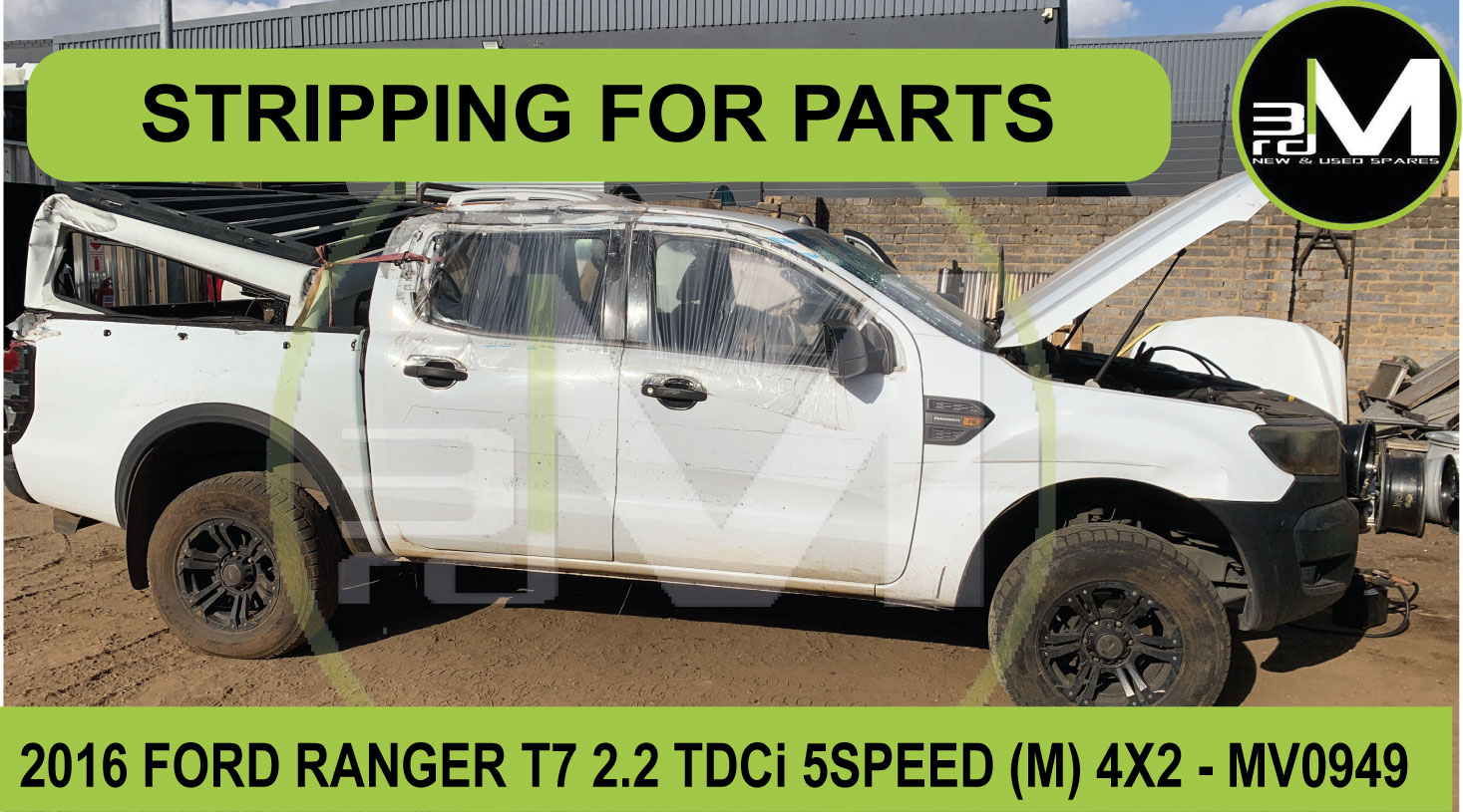 STRIPPING FOR PARTS - 2017 FORD RANGER T7 - Private Seller STRIPPING FOR PARTS - 2017 FORD RANGER T7 - Private Seller