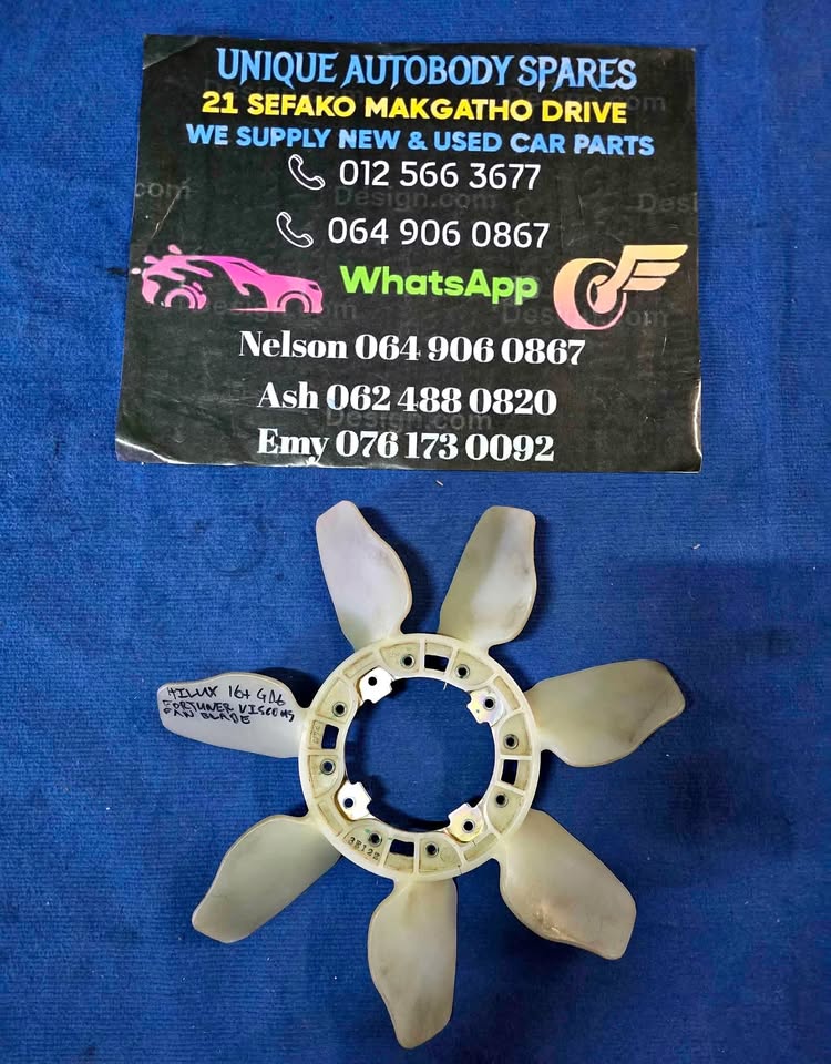 Toyota GD6 Viscous Clutch Fan Blade