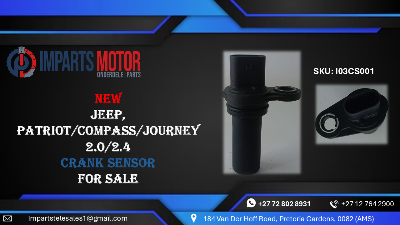NEW JEEP PATRIOT,COMPASS,JOURNEY 2.0/2.4 CRANK SENSOR FOR SALE - Private Seller