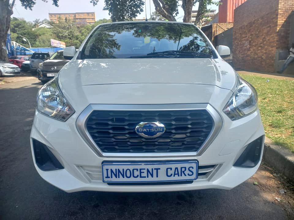 2020 DATSUN GO PLUS 1.2 PETROL, MANUAL, WHITE COLOR, MILEAGE  7SEATER, SK