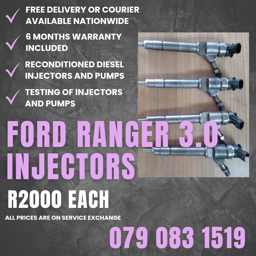 FORD RANGER 3.0 INJECTORS FOR SALE WITH WARRANTY - Private Seller FORD RANGER 3.0 INJECTORS FOR SALE WITH WARRANTY - Private Seller