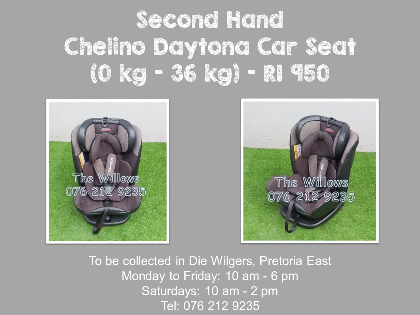 chelino daytona car seat