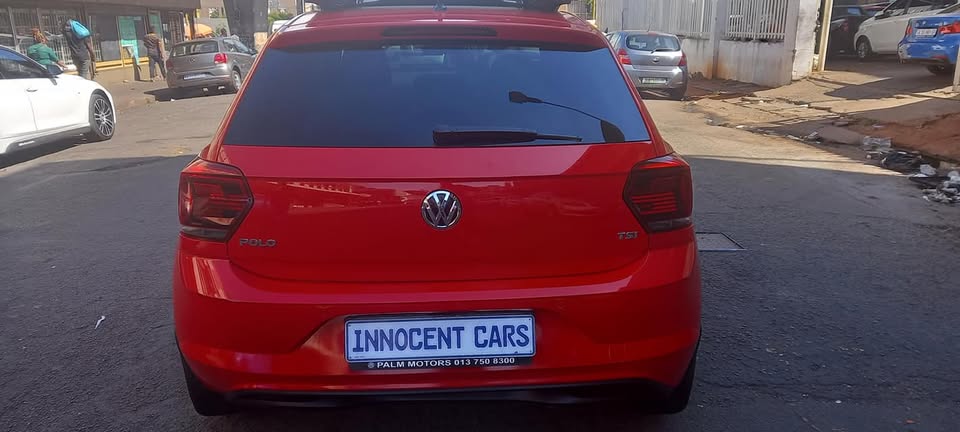 2020 VW POLO 1.0 PETROL, MANUAL TRANSMISSION, RED COLOUR, MILEAGE 78000KM
