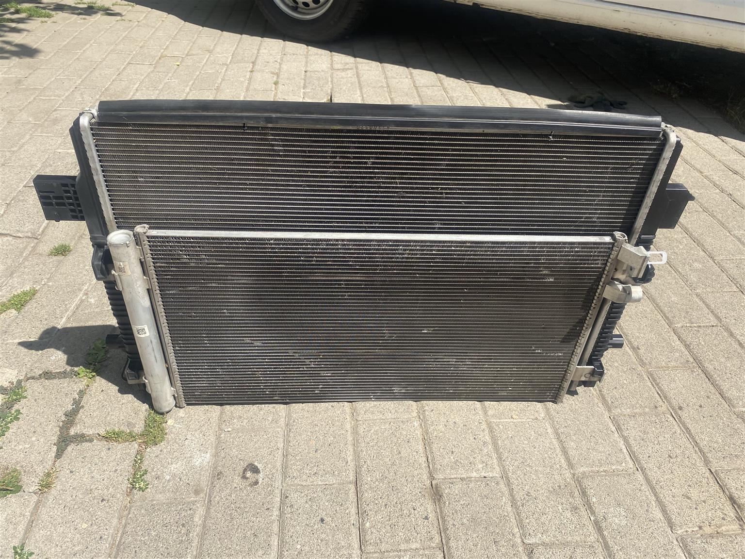 2022 VW POLO 8 GTI RADIATOR AND AIRCON CONDENSER FOR SALE. IN PRISTINE CONDITION