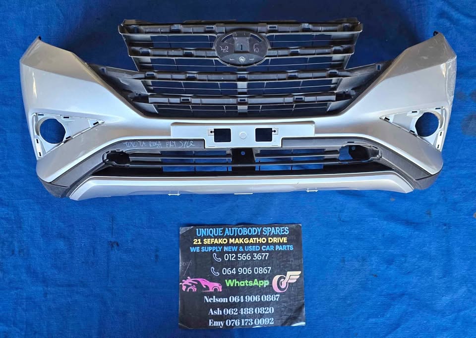 Toyota Rush Front Bumper With Spoiler