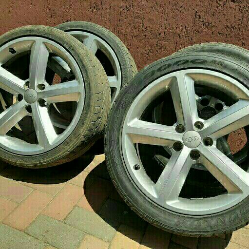 AUDI 18IN MAGS & TYRES - Private Seller
