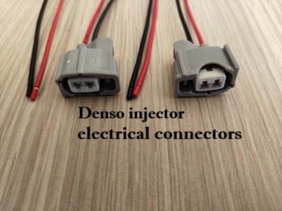 Electrical connectors for Denso injectors.