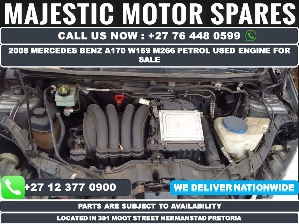 Mercedes Benz M266 A-Class A170 W169 engine for sale - Private Seller Mercedes Benz M266 A-Class A170 W169 engine for sale - Private Seller