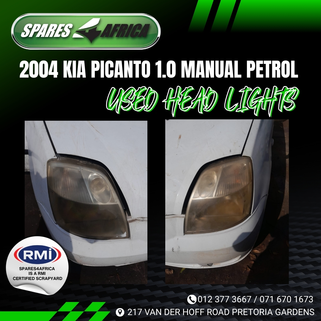 2004 KIA PICANTO 1.0 MANUAL PETROL – FOR STRIPPING - Private Seller 2004 KIA PICANTO 1.0 MANUAL PETROL – FOR STRIPPING - Private Seller