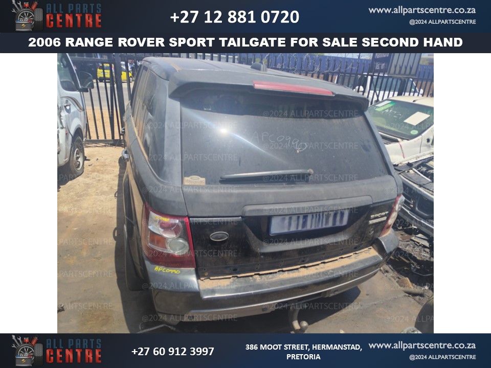 2006 range rover sport tailgate for sale – second hand