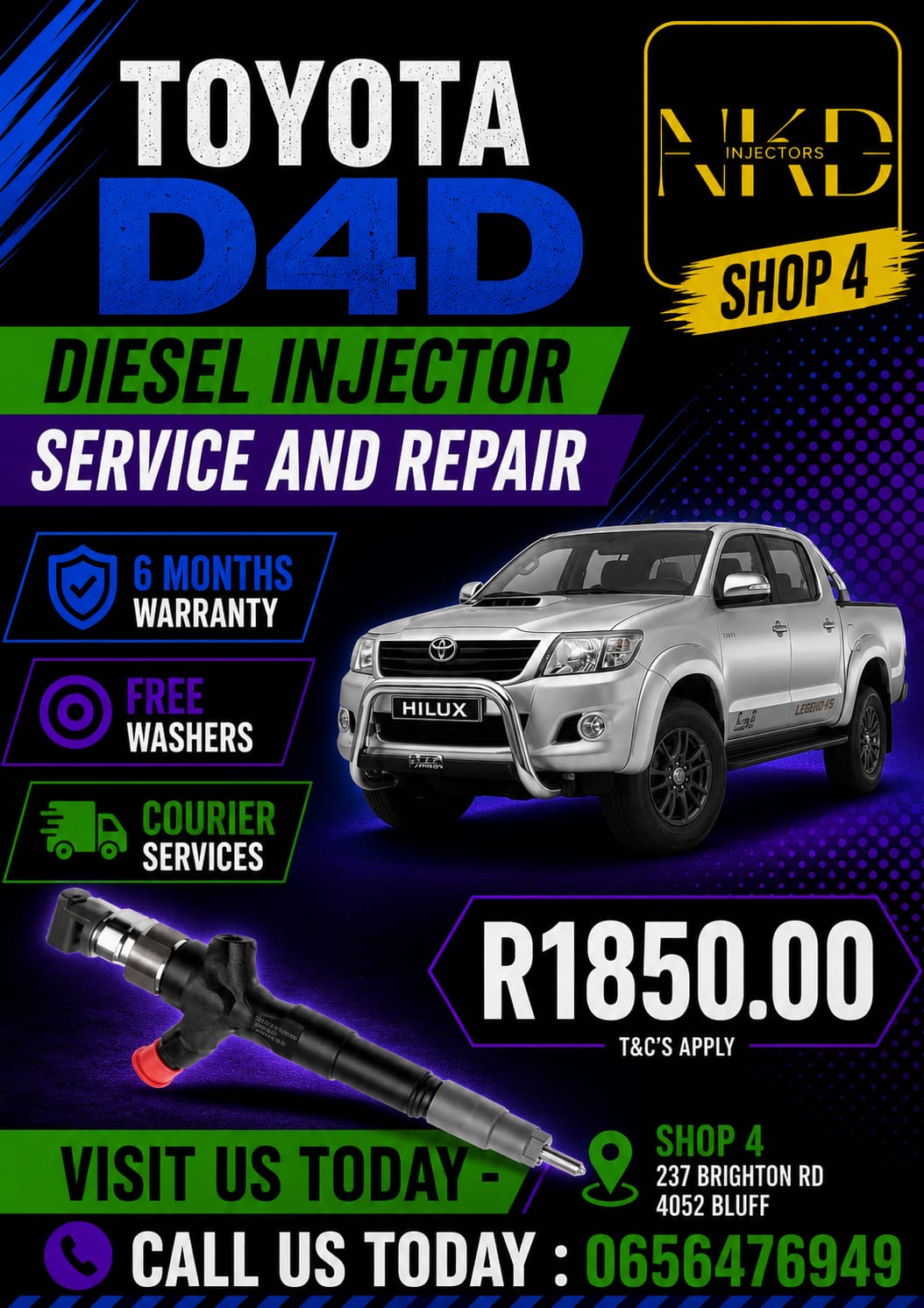 Restore_Your_Toyota_D4D_Diesel_Injectors_NKD - Private Seller Restore_Your_Toyota_D4D_Diesel_Injectors_NKD - Private Seller