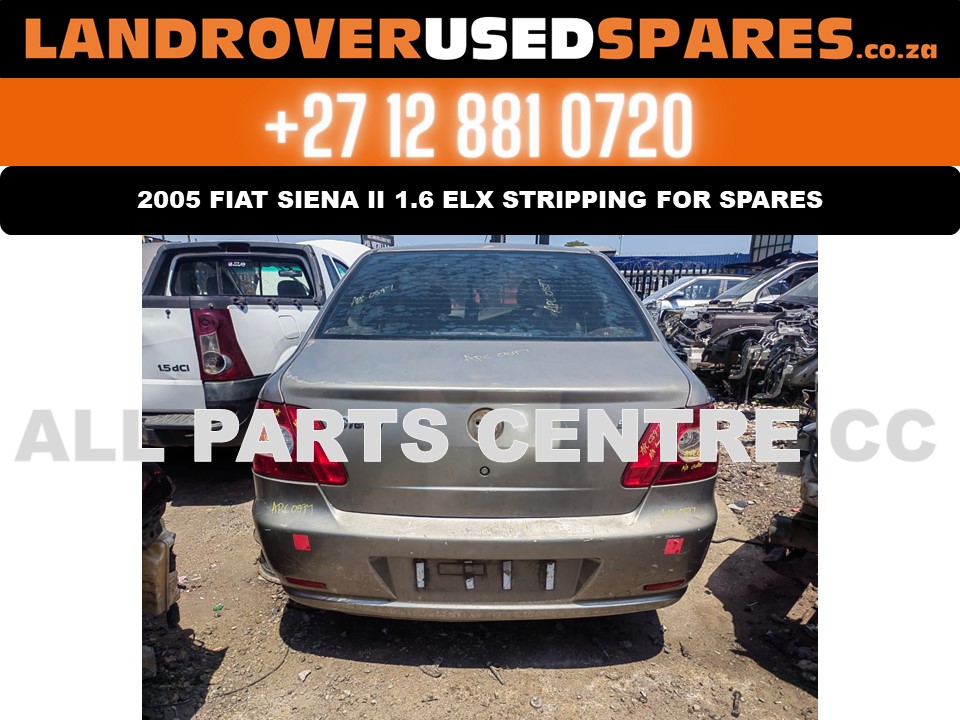 Fiat siena ii 1.6 stripping for spares used Fiat siena ii 1.6 stripping for spares used