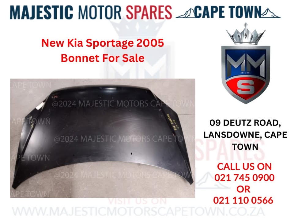 Kia Sportage 2005 Bonnet For Sale - Private Seller Kia Sportage 2005 Bonnet For Sale - Private Seller