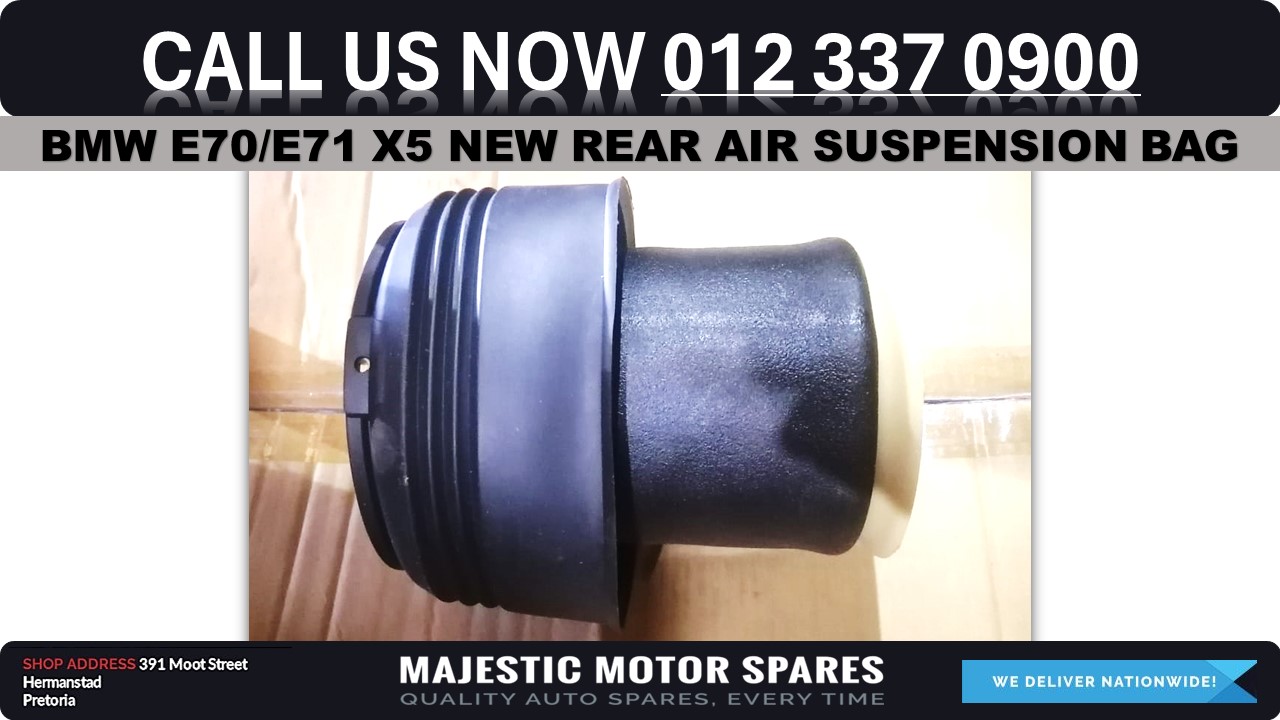 BMW E70/E71 X5 New Rear Air Suspension Bags for Sale - Private Seller