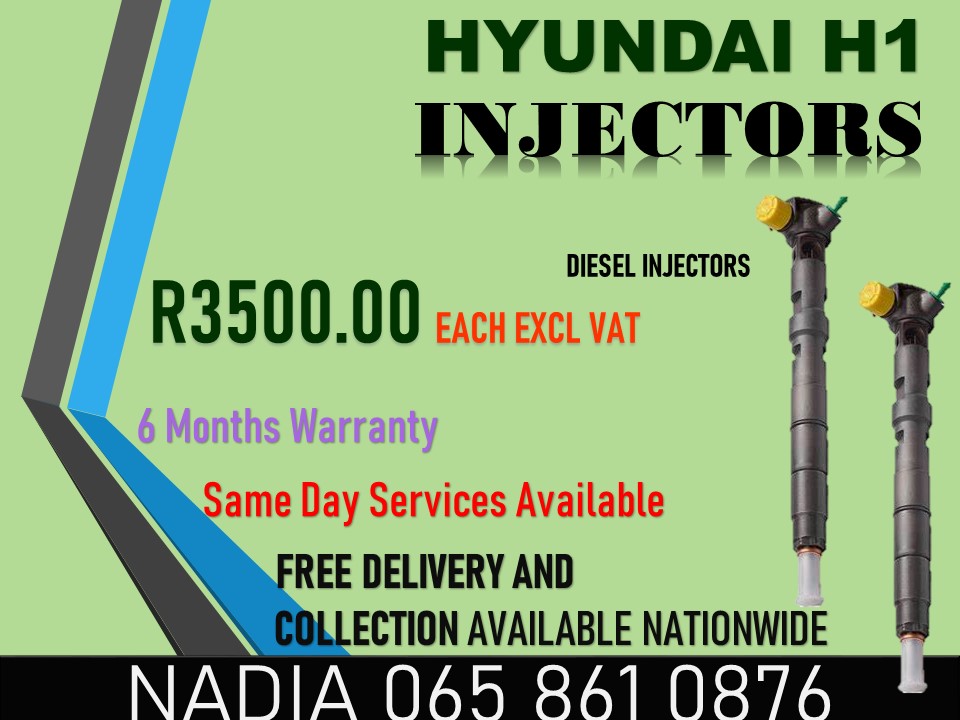 REBUILD AND TESTED DIESEL INJECTORS FOR SALE FOR NEW HYUNDAI H1 - Private Seller REBUILD AND TESTED DIESEL INJECTORS FOR SALE FOR NEW HYUNDAI H1 - Private Seller