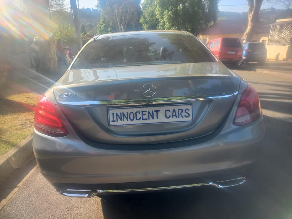 2015 MERCEDES BENZ C200 PETROL, AUTOMATIC, GREY COLOR, MILEAGE 110000KMS
